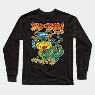 Year of the Dragon cute Chinese Dragon Long Sleeve T-Shirt